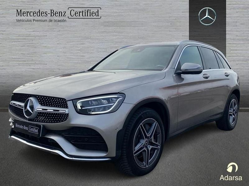 Gris Usado 2023 Mercedes GLC300 AMG line SUV | 47.900 € (Precio justo) - Imagen 1/4