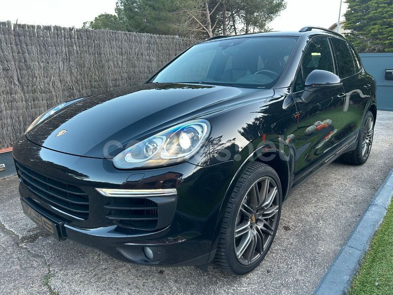 Negro Usado 2017 Porsche Cayenne S Platinum Edition SUV | 38.000 € (Buen precio) - Imagen 1/4