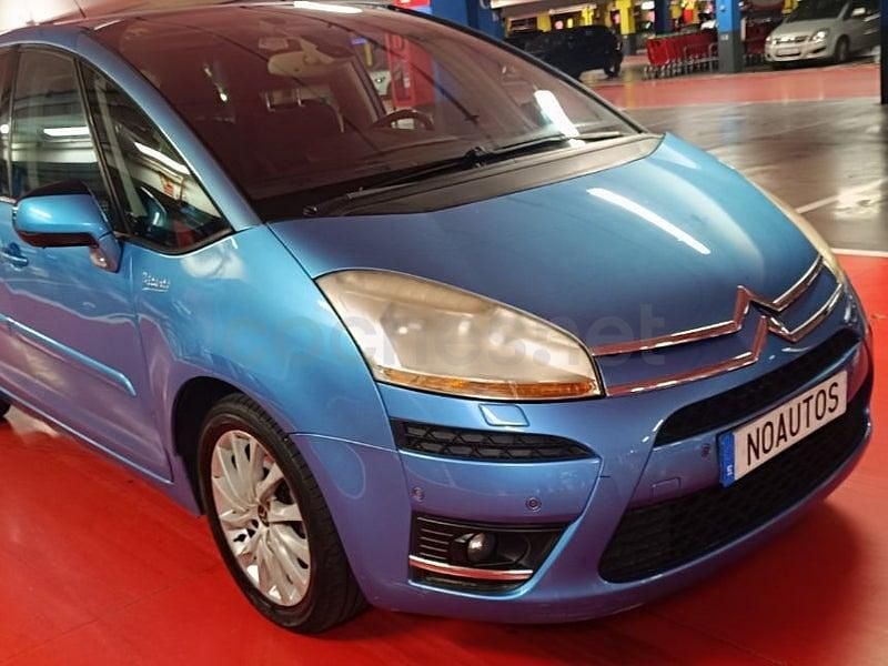 Azul Usado 2008 Citroën C4 Picasso Exclusive Monovolumen | 4490 € (Precio justo) - Imagen 1/4