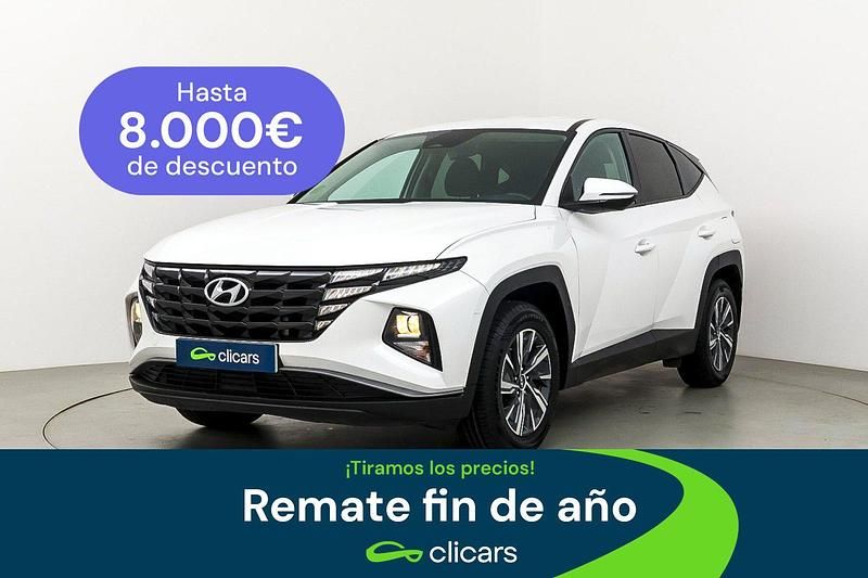 Blanco Usado 2021 Hyundai Tucson SUV | 18.490 € (Precio justo) - Imagen 1/4