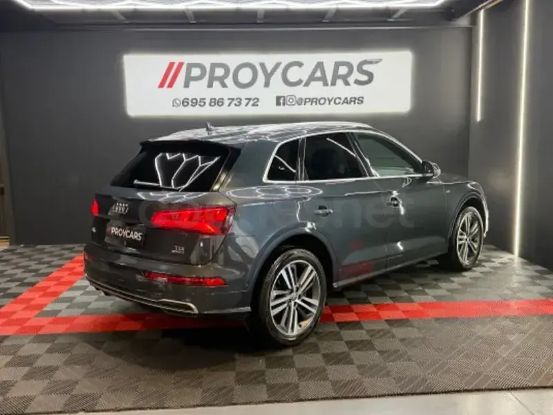 Usado Audi Q5 S-Line 190 CV (139 kW) 2017 Gris / plata SUV