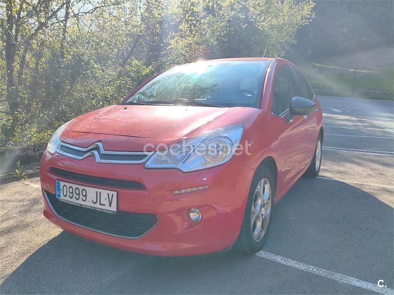 Usado Citroën C3 Attraction 68 CV (50 kW) 2016 Rojo Berlina
