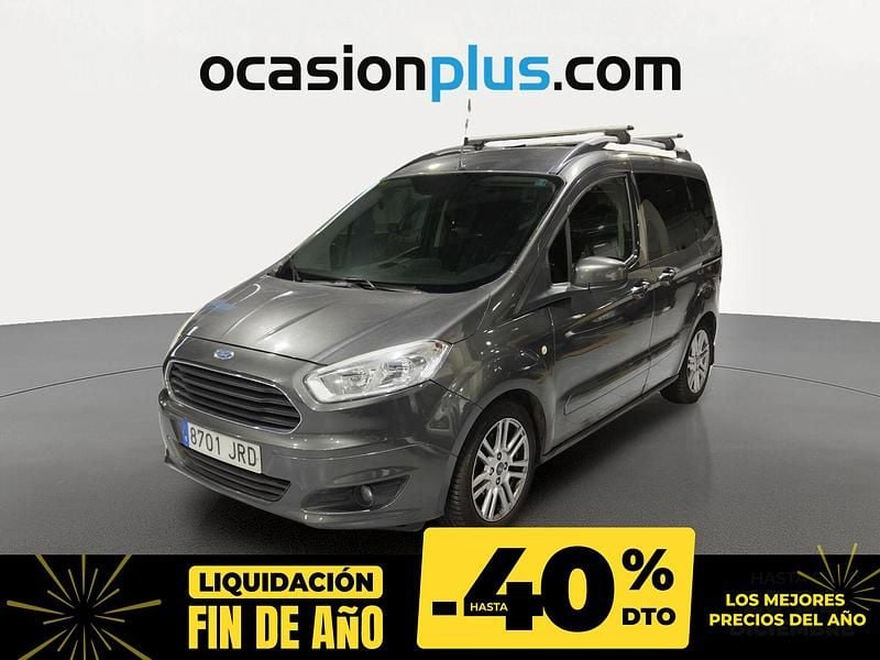 Gris Usado 2016 Ford Tourneo Courier Titanium Monovolumen | 10.325 € (Buen precio) - Imagen 1/4