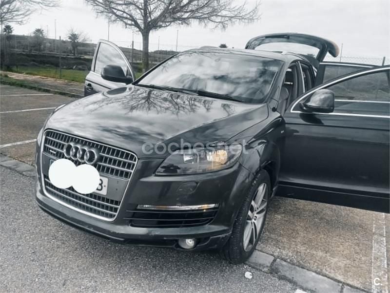 Usado Audi Q7 S-Line 233 CV (171 kW) 2008 Negro SUV