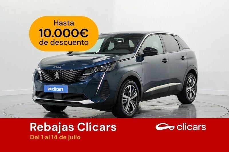 Azul Usado 2024 Peugeot 3008 Allure SUV | 21.490 € (Precio justo) - Imagen 1/4