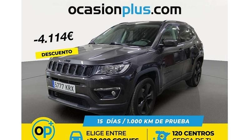 Usado Jeep Compass Night Eagle 140 CV (102 kW) 2018 Gris SUV