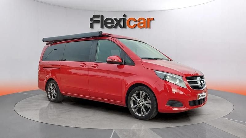 Rojo Usado 2019 Mercedes V200 Marco Polo Monovolumen | 42.590 € (Caro) - Imagen 1/4