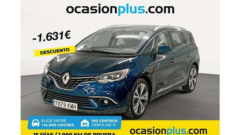 Azul Usado 2018 Renault Grand Scénic IV Zen Monovolumen | 16.319 € (Buen precio) - Imagen 1/4