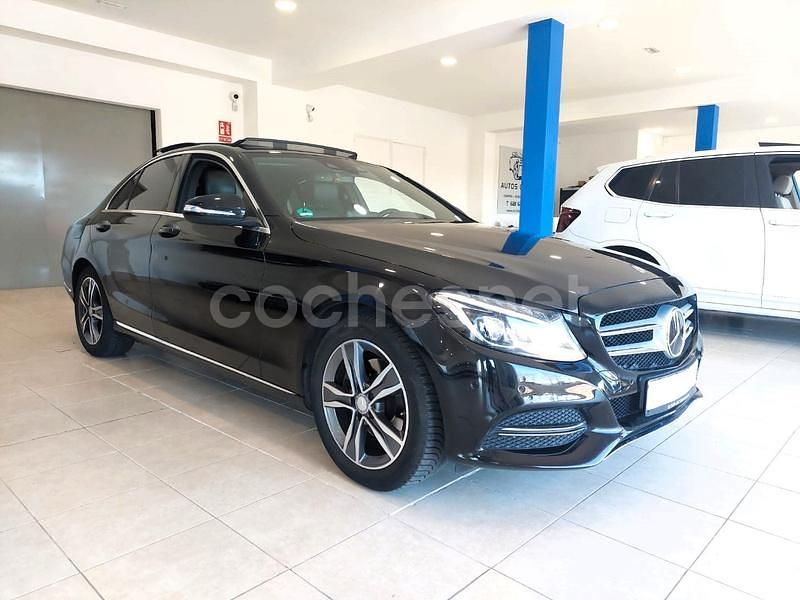 Usado Mercedes C220 AMG 170 CV (125 kW) 2014 Negro Berlina