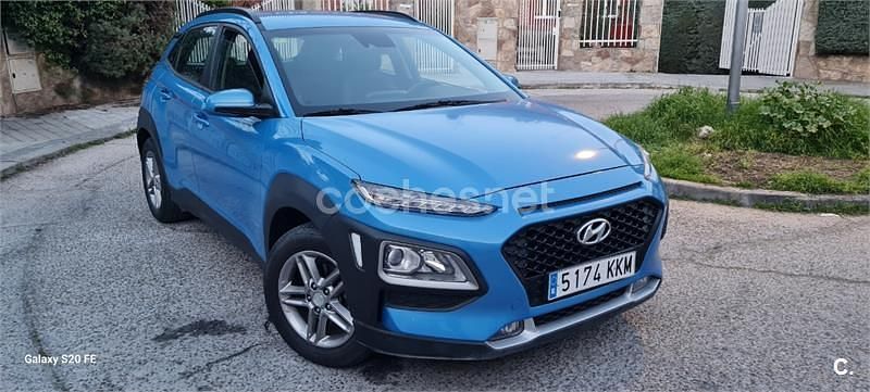 Usado Hyundai Kona 120 CV (88 kW) 2018 Azul SUV