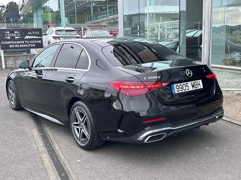 Usado Mercedes C200 163 CV (119 kW) 2022 Azul Berlina