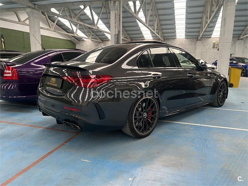 Usado Mercedes C63S AMG 680 CV (500 kW) 2024 Gris / plata Berlina