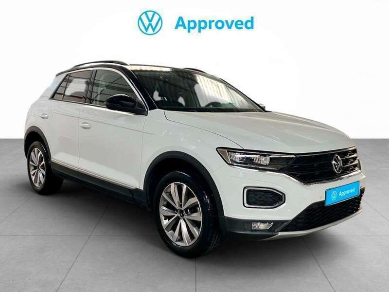 Blanco Usado 2021 VW T-Roc Advance SUV | 22.900 € (Precio justo) - Imagen 1/4