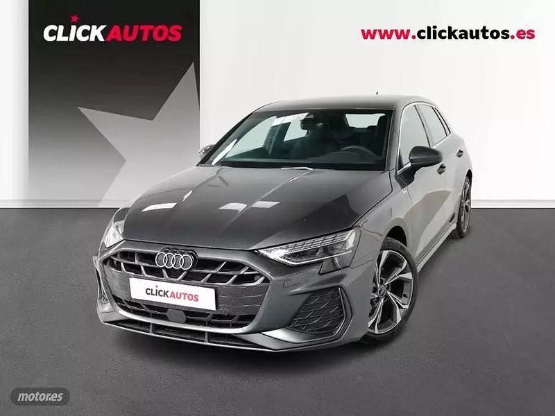 Gris Usado 2025 Audi A3 S-Line Berlina | 35.400 € (Un poco caro) - Imagen 1/4