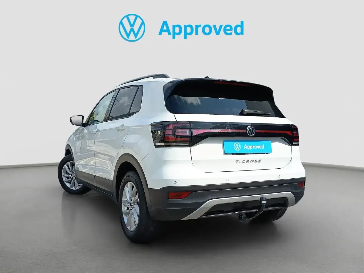 Usado VW T-Cross Advance 110 CV (80 kW) 2022 Blanco SUV