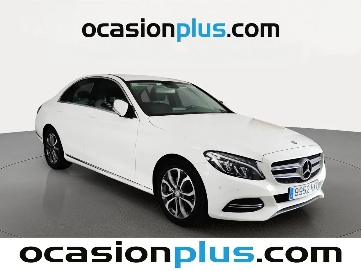 Usado Mercedes C220 Exclusive 170 CV (125 kW) 2014 Blanco Berlina