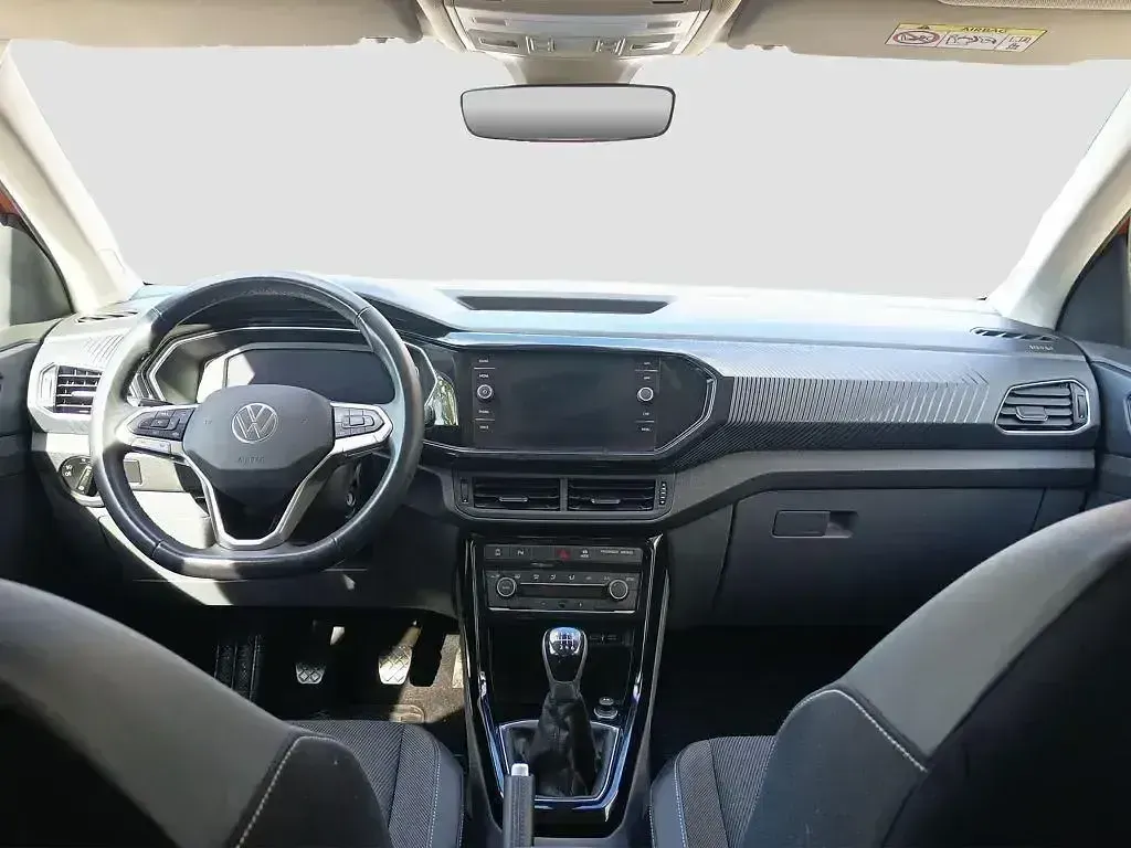 Usado VW T-Cross Sportline 110 CV (80 kW) 2021 Naranja SUV
