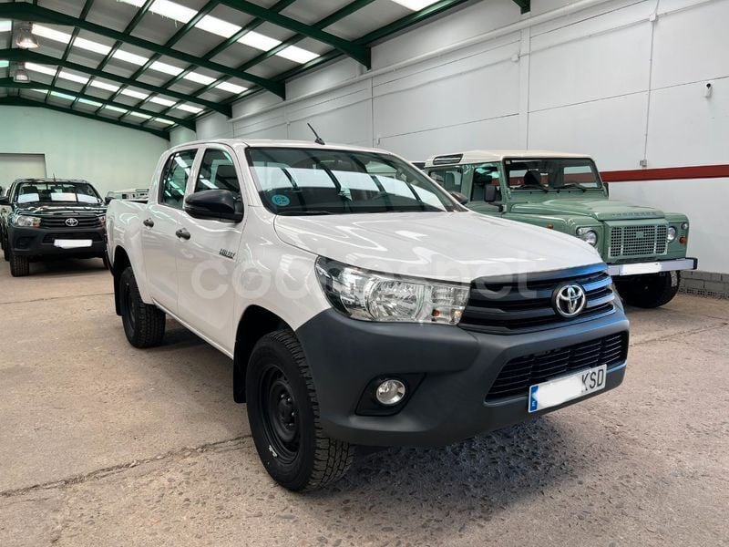 Usado Toyota HiLux 150 CV (110 kW) 2019 Blanco Recogida