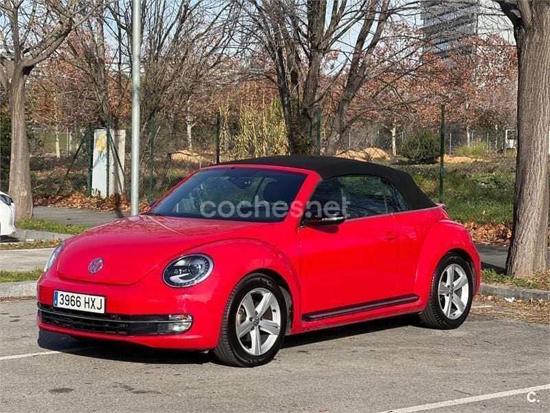 Rojo Usado 2014 VW Beetle Sport Descapotable | 21.000 € (Caro) - Imagen 1/4