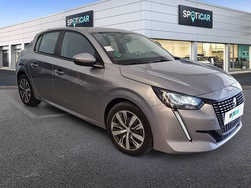 Usado Peugeot 208 Active 100 CV (73 kW) 2020 Gris Utilitario
