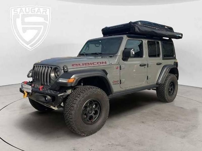 Gris Usado 2019 Jeep Wrangler Rubicon SUV | 59.990 € - Imagen 1/4