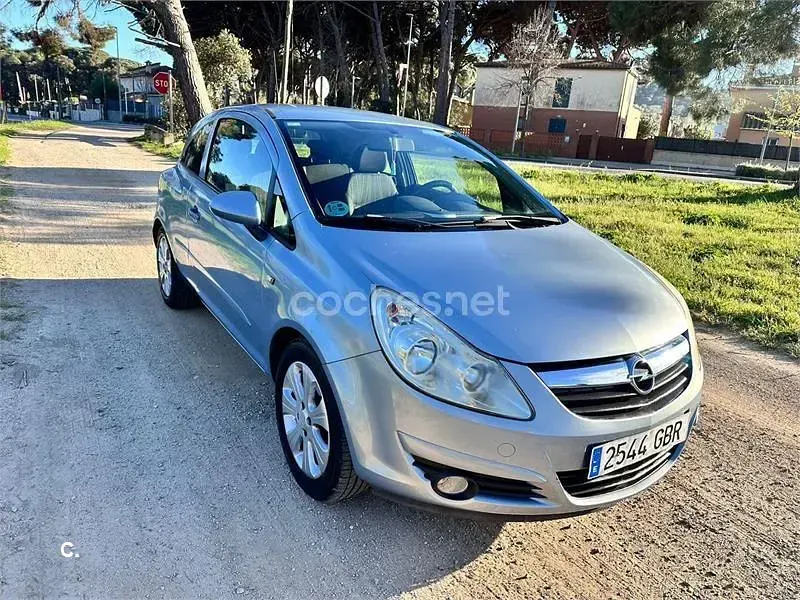 Usado Opel Corsa Enjoy 80 CV (58 kW) 2008 Azul Utilitario