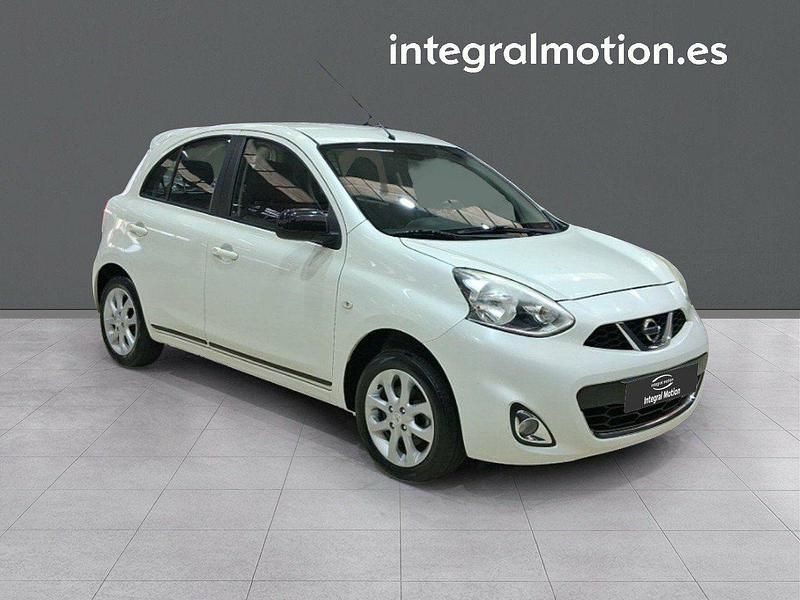 Usado Nissan Micra Acenta 80 CV (58 kW) 2016 Blanco Utilitario