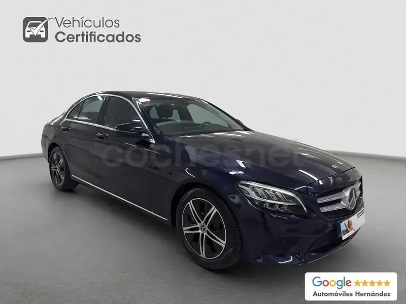 Usado Mercedes C200 Avantgarde 204 CV (150 kW) 2021 Azul Berlina