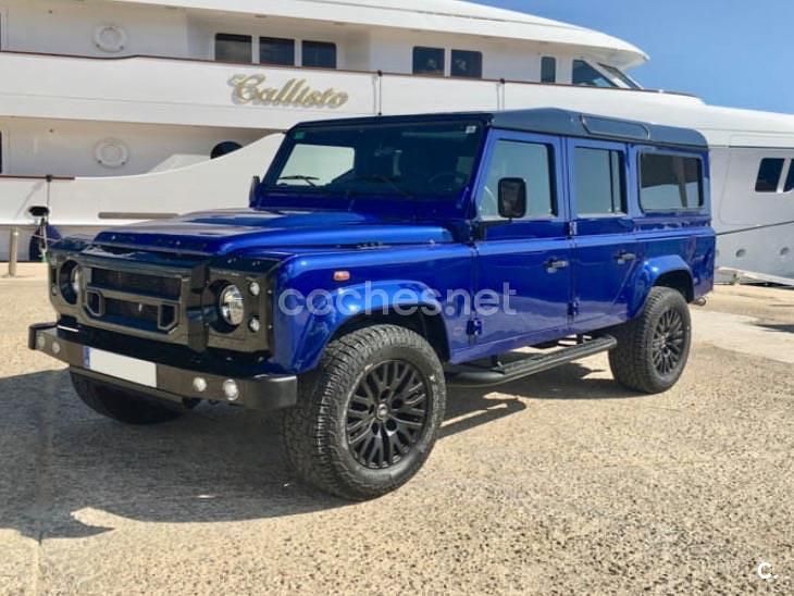 Usado Land Rover Defender 122 HP (89 kW) 2013 Azul Carrinha