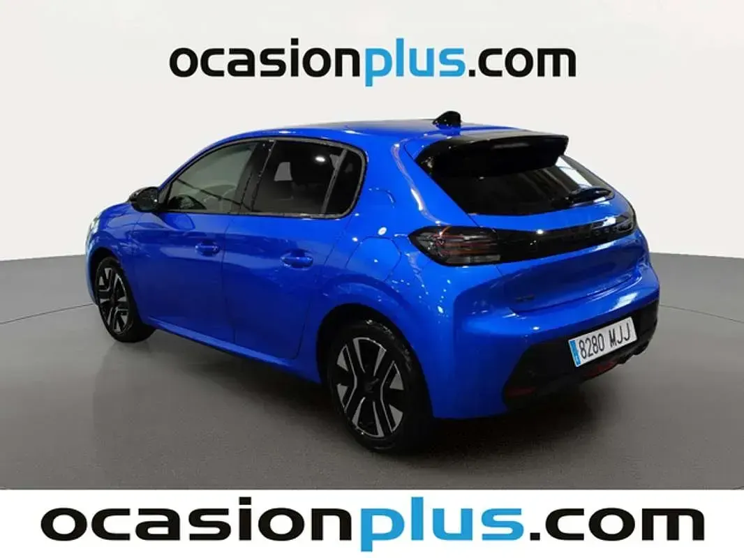 Usado Peugeot 208 Allure 102 CV (75 kW) 2023 Azul Utilitario