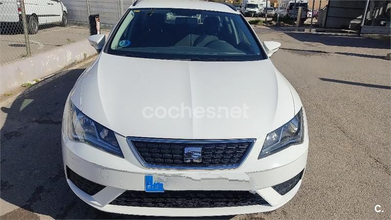 Blanco Usado 2018 Seat Leon ST Style Familiar | 9000 € (Precio justo) - Imagen 1/4