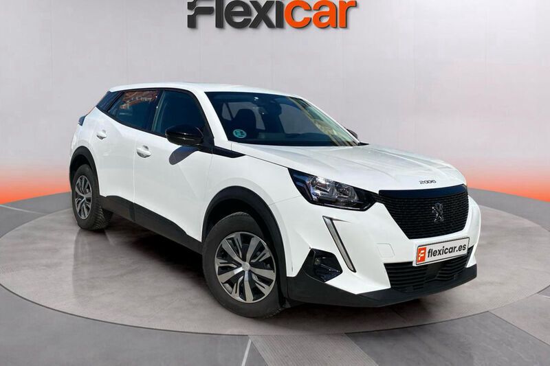 Blanco Usado 2021 Peugeot 2008 Active SUV | 13.490 € (Precio justo) - Imagen 1/4