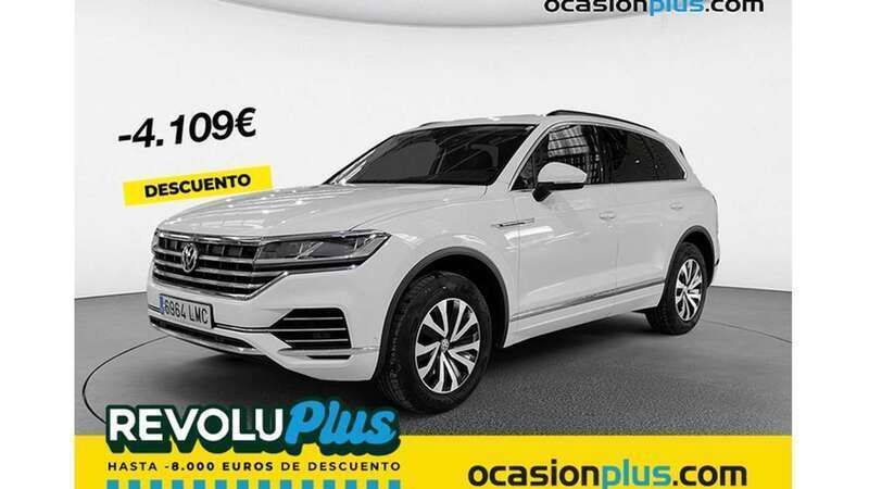 Blanco Usado 2021 VW Touareg Atmosphere SUV | 41.091 € (Precio justo) - Imagen 1/4
