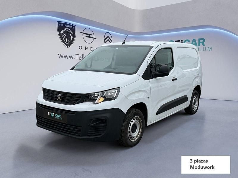 Usado Peugeot Partner 102 CV (75 kW) 2023 Blanco Monovolumen