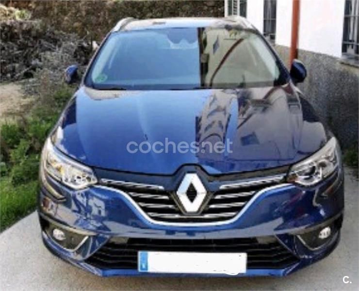 Azul Usado 2018 Renault Mégane GrandTour Zen Familiar | 17.500 € (Un poco caro) - Imagen 1/4