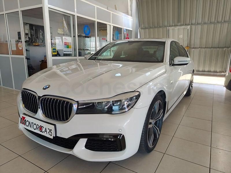 Usado BMW 730 265 CV (194 kW) 2017 Blanco Berlina