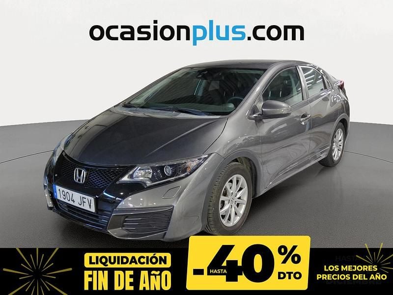 Gris Usado 2015 Honda Civic Comfort Utilitario | 13.900 € (Precio justo) - Imagen 1/4
