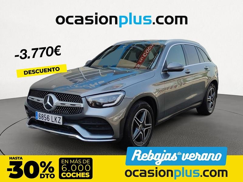 Gris Usado 2020 Mercedes GLC200 SUV | 41.470 € (Precio justo) - Imagen 1/4