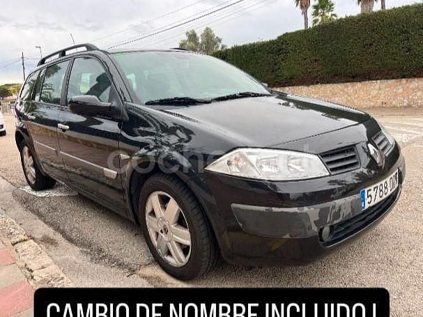 Negro Usado 2005 Renault Mégane GrandTour Authentique Familiar | 2300 € (Precio justo) - Imagen 1/4