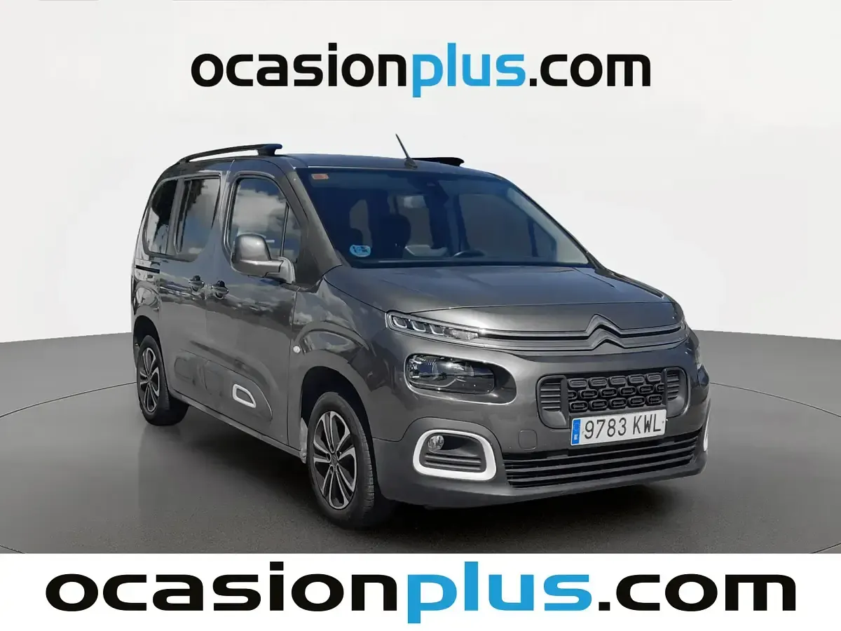 Usado Citroën Berlingo Shine 100 HP (73 kW) 2019 Cinzento Monovolume