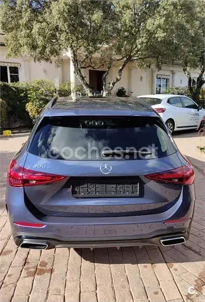 Usado Mercedes C300e 313 CV (230 kW) 2024 Azul Familiar
