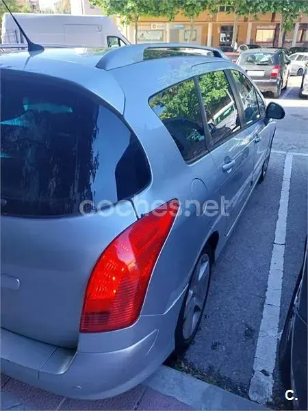 Begagnad Peugeot 308 SW Premium 110 HK (80 kW) 2009 Grå Kombi