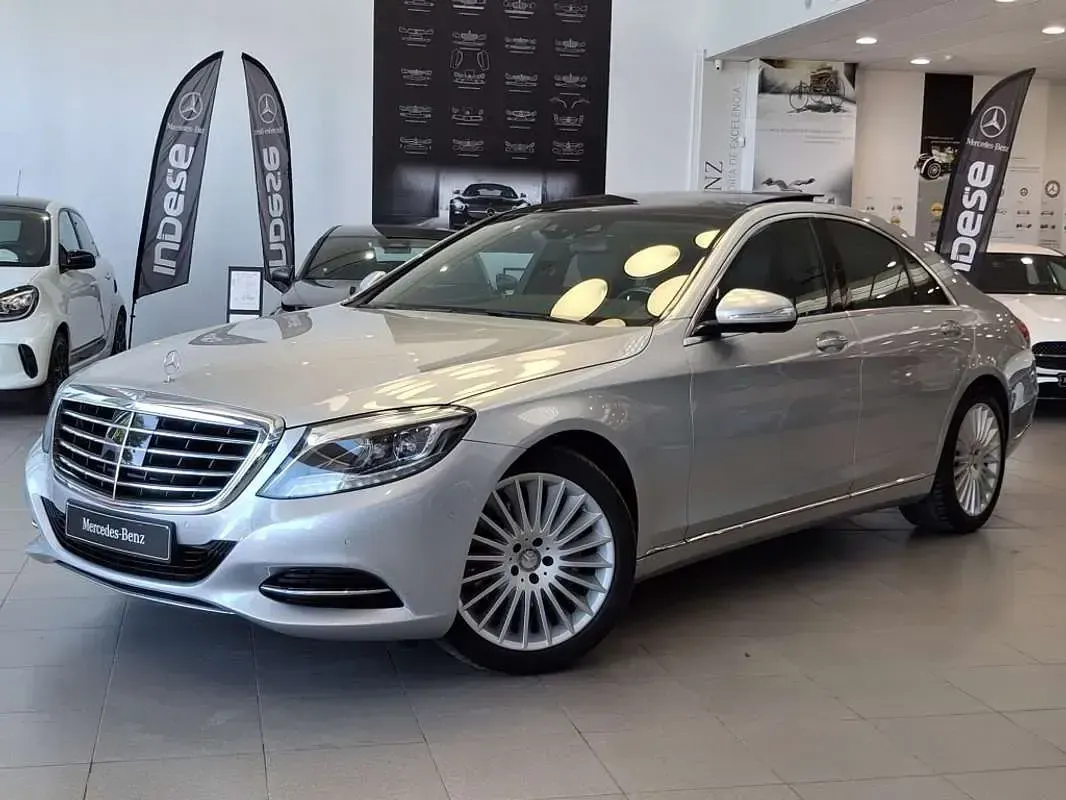 Usado Mercedes S350 258 CV (189 kW) 2017 Gris Berlina