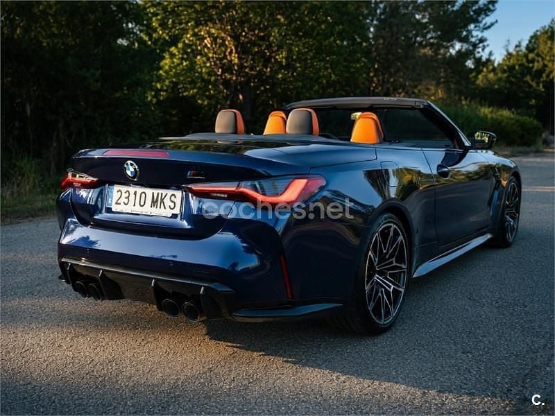 Käytetty BMW M4 Cabriolet Competition Edition 510 HP (375 kW) 2023 Sininen Avoauto