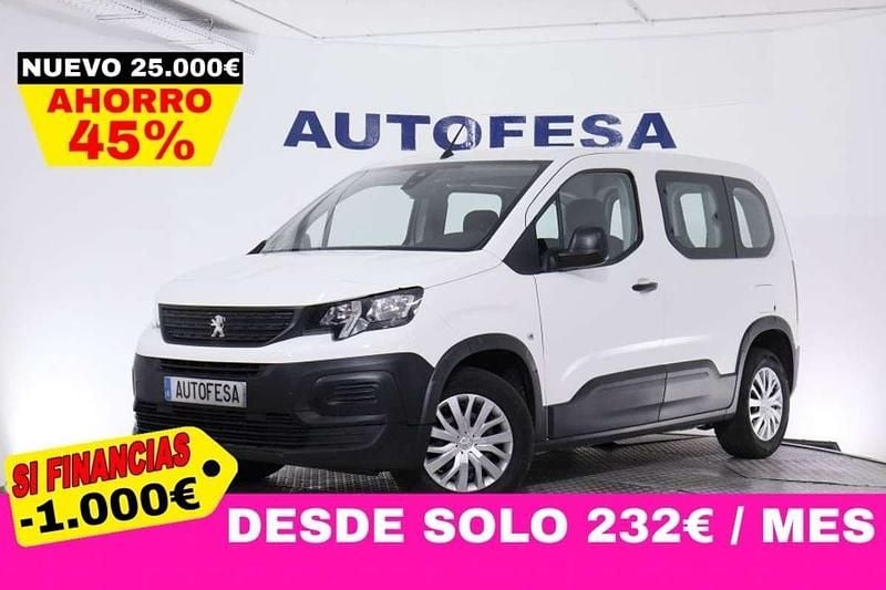 Blanco Usado 2021 Peugeot Rifter Active Monovolumen | 13.450 € (Super precio) - Imagen 1/4
