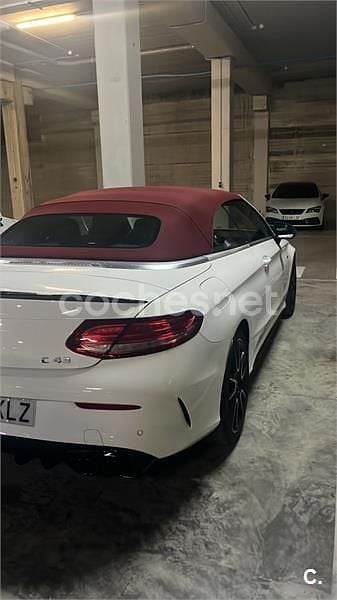 Blanco Usado 2018 Mercedes C43 AMG Descapotable | 45.900 € (Precio justo) - Imagen 1/4