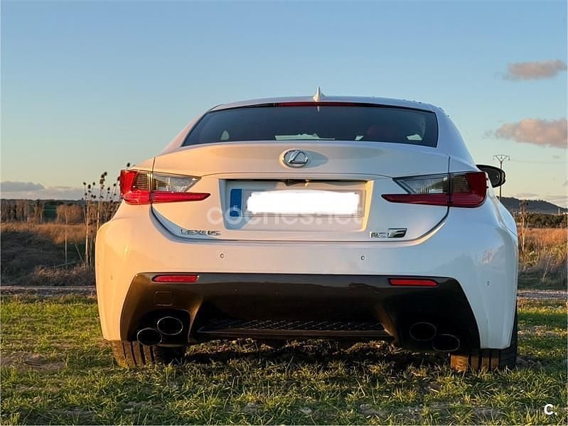 Usado Lexus RC F Luxury Line 477 CV (350 kW) 2014 Blanco Coupe