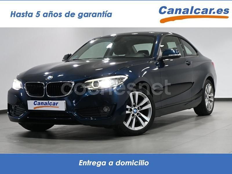 Azul Usado 2016 BMW 218 Advantage Coupe | 11.990 € (Buen precio) - Imagen 1/4