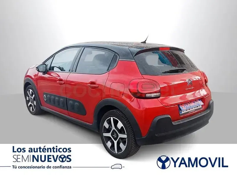 Usado Citroën C3 PureTech 110 CV (80 kW) 2017 Rojo Berlina