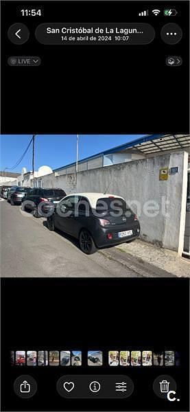 Usado Opel Adam Slam 100 CV (73 kW) 2013 Negro Utilitario